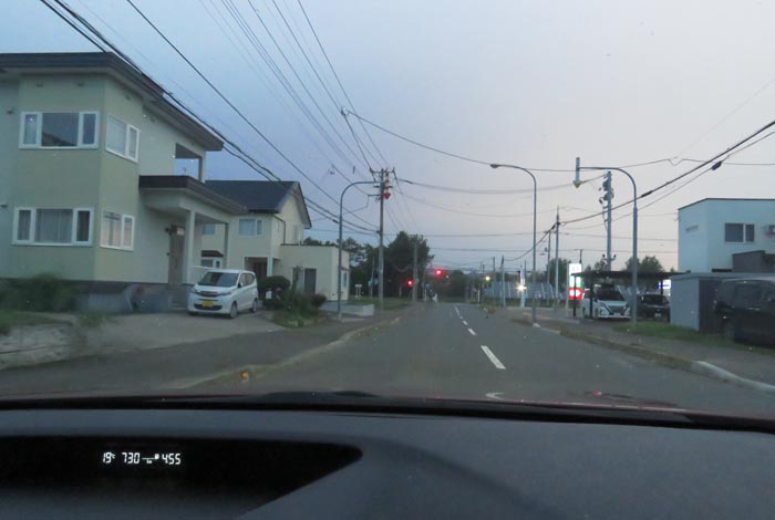 webnews今朝の北見/西5号線、南岸通りの交差点