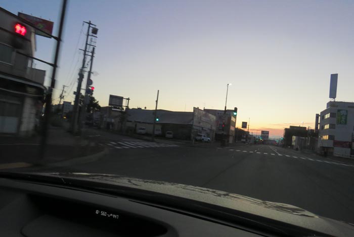 webnews今朝の北見/交差点から北4条通り側のパレスビル方向