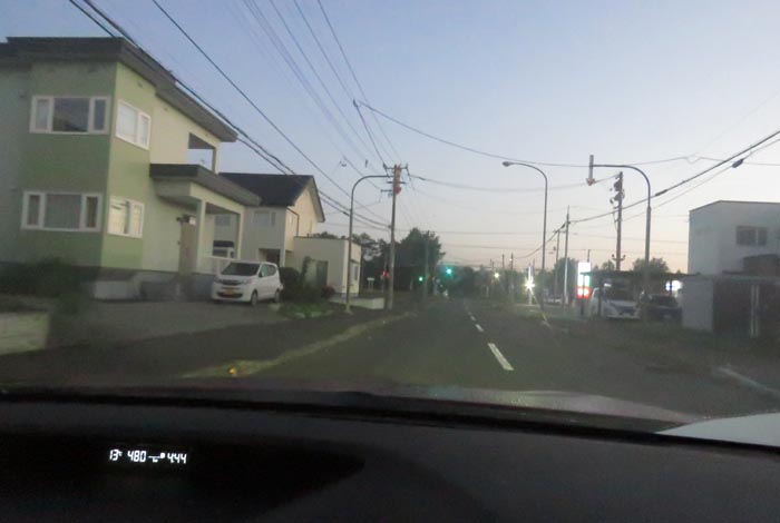 webnews今朝の北見/西5号線、南岸通りの交差点