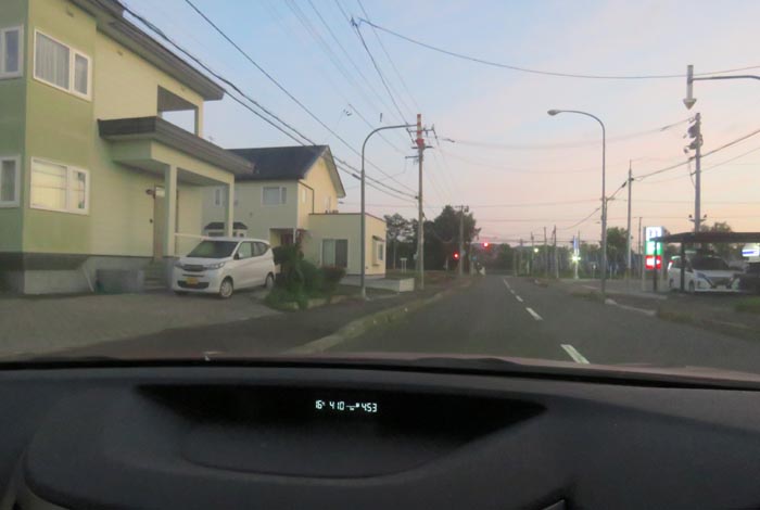 webnews今朝の北見/西5号線、南岸通りの交差点