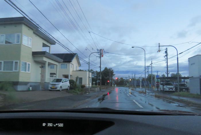 webnews今朝の北見/西5号線、南岸通りの交差点