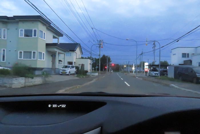 webnews今朝の北見/西5号線、南岸通りの交差点