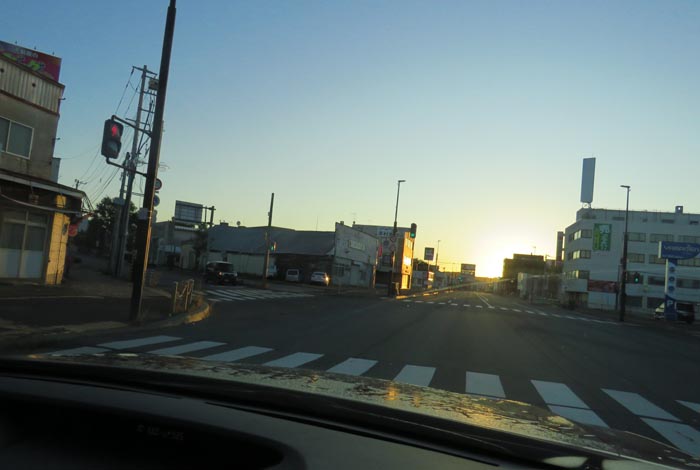 webnews今朝の北見/交差点から北4条通り側のパレスビル方向