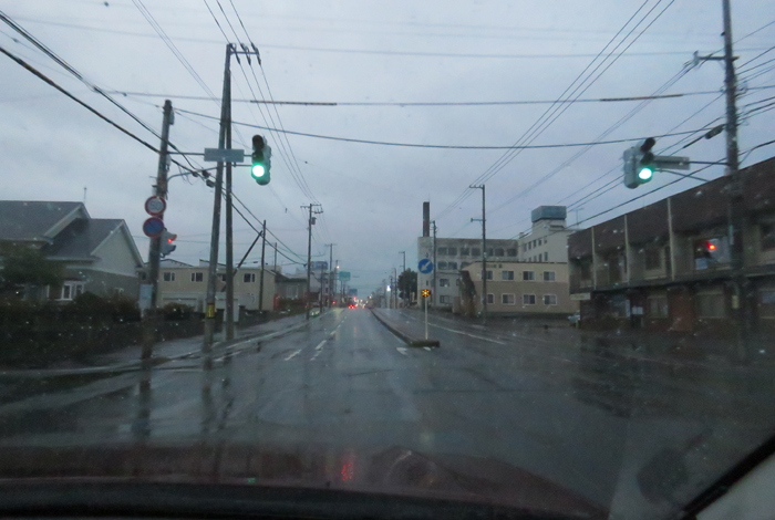 webnews今朝の北見/とん田通り、南大通り交差点から国道39号方向