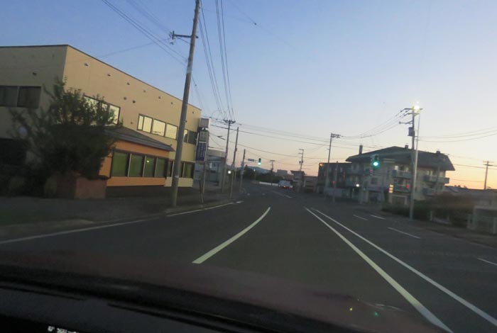 webnews今朝の北見/無加川橋を渡り南大通り交差点方向