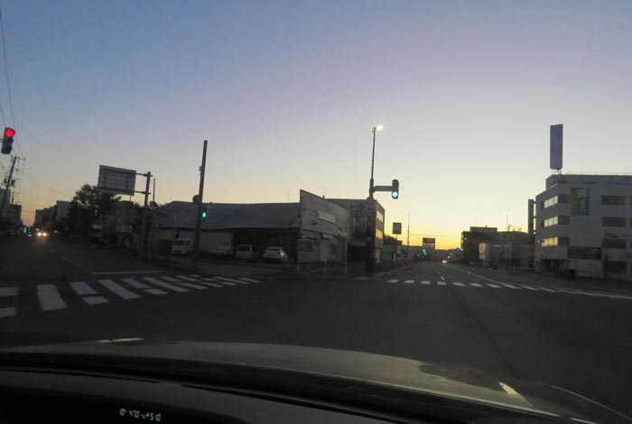 webnews今朝の北見/交差点から北4条通り側のパレスビル方向