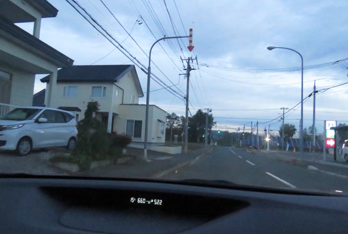 webnews今朝の北見/西5号線、南岸通りの交差点