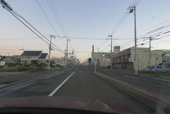 webnews今朝の北見/とん田通り、南大通り交差点から国道39号方向