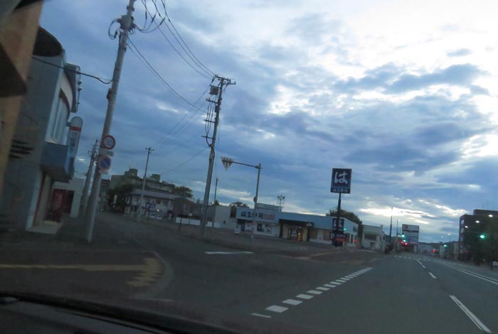 webnews今朝の北見/交差点から北4条通り側のパレスビル方向