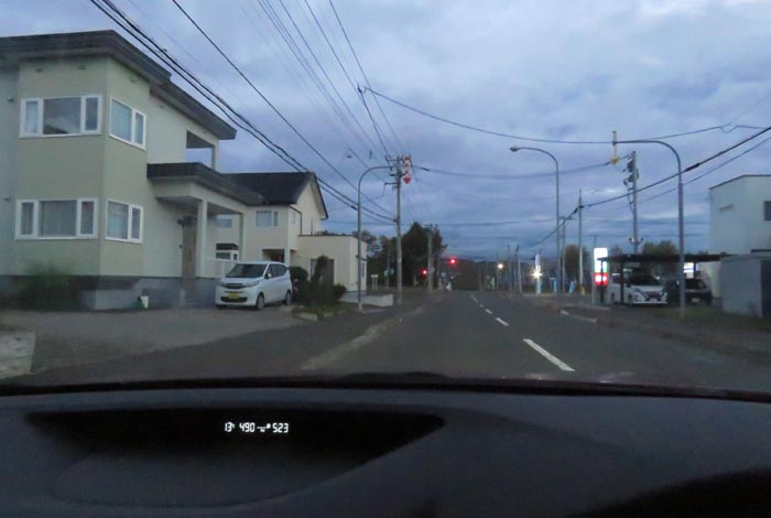 webnews今朝の北見/西5号線、南岸通りの交差点