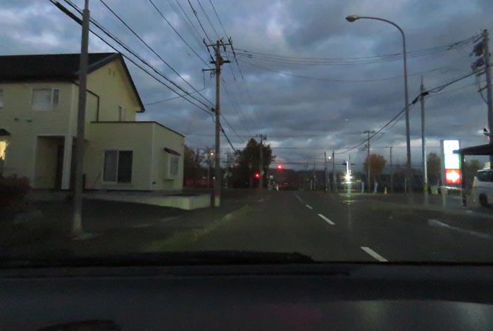 webnews今朝の北見/西5号線、南岸通りの交差点