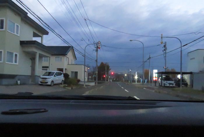 webnews今朝の北見/西5号線、南岸通りの交差点