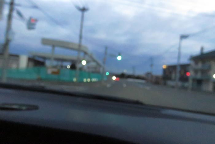 webnews今朝の北見/無加川橋を渡り南大通り交差点方向