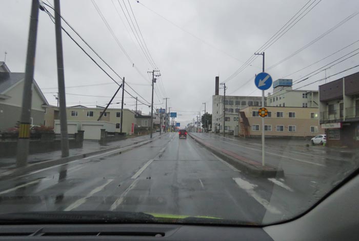 webnews今朝の北見/とん田通り、南大通り交差点から国道39号方向