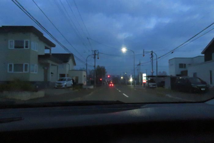 webnews今朝の北見/西5号線、南岸通りの交差点