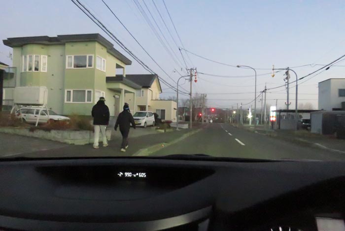 webnews今朝の北見/西5号線、南岸通りの交差点