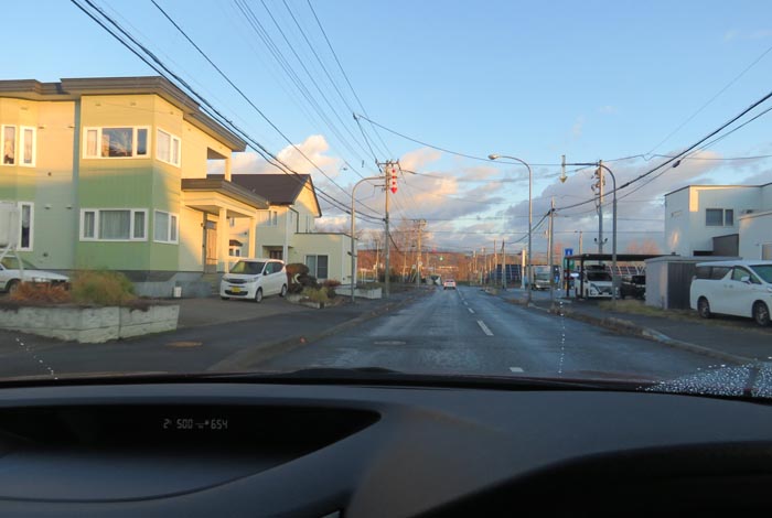 webnews今朝の北見/西5号線、南岸通りの交差点