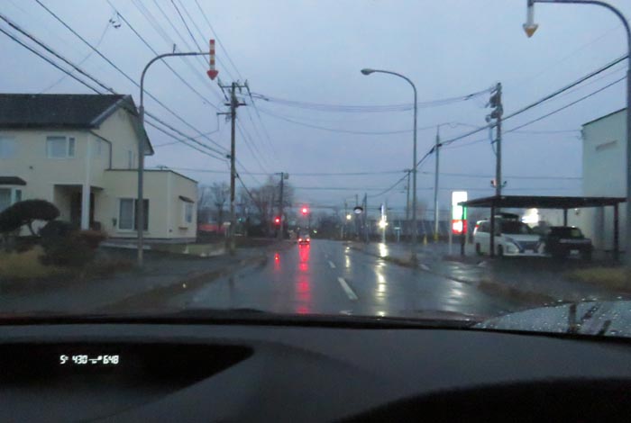 webnews今朝の北見/西5号線、南岸通りの交差点