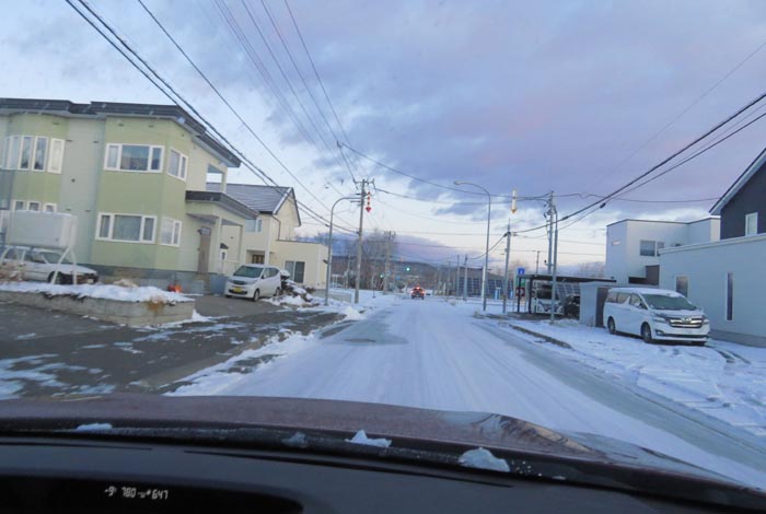 webnews今朝の北見/西5号線、南岸通りの交差点