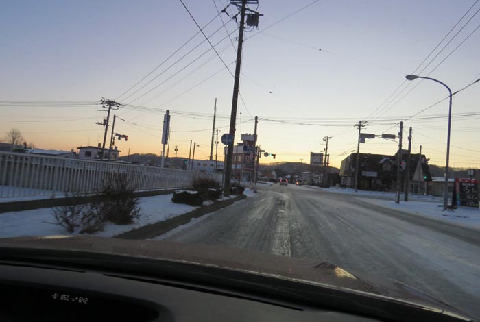 webnews今朝の北見/野付牛自動車学校前